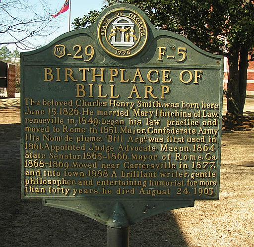 Birthplace of Bill Arp WPA 29 F-5